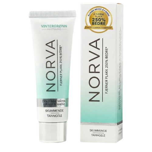 Norva vintergrønn Gel Tannkrem