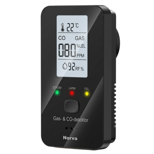 Norva 4-i-1 CO-detektor