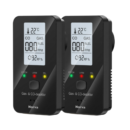 Norva 4-i-1 CO-detektor